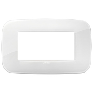 Vimar Wall <b>Switch</b> Plate 14.5x9cm White Matte Finish - Product Image 1
