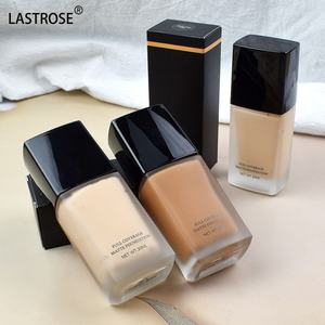 Maquillaje de piel oscura Corrector impermeable de larga duración Vegano Natural Etiqueta privada Líquido mate Cobertura completa Base líquida para la cara - Product Image 5