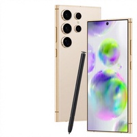 Smartphone S24 ULTRA LTE LED 5G de 16GB con Android 13, Deca Core, Soporte en Francés, Pantalla de 7 Pulgadas, CDMA, Teléfono Personalizado, la Mejor Opción