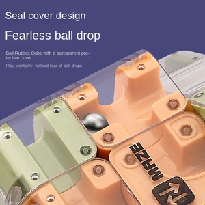 Mini balle <span class=keywords><strong>labyrinthe</strong></span> Puzzle pour 3x3x3 Cube troisième <span class=keywords><strong>ordre</strong></span> bataille PK logique pensée jouet enfants décompression formation ABS plastique - Product Image 4