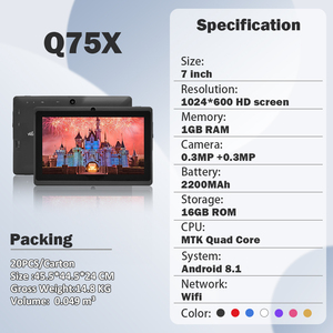 All'ingrosso 7 pollici Bambini <span class=keywords><strong>Tablet</strong></span> PC <span class=keywords><strong>1GB</strong></span> 16GB Quad Core Android Wifi Tablette Pour Enfant <span class=keywords><strong>Tablet</strong></span> Bambini Bambini - Product Image 2