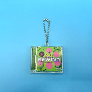 Naxin tùy chỉnh NFC CD móc khóa tùy chỉnh thiết kế logo của riêng bạn và liên kết album nhạc - Product Image 1