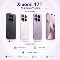 Xiaomi 17T 2026, nouvelle version mondiale originale, smartphone 5G, écran 6,59 pouces, 6000 mAh, charge rapide 67 W, téléphone Android Xiaomi