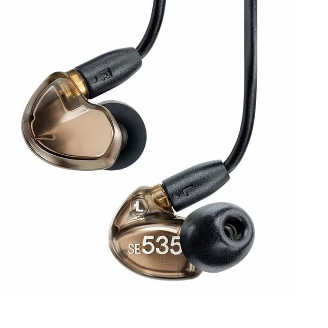 SE535 Detachable Earphones 3.5mm Hi-fi Stereo Earphones SE 535 for In-ear Monitoring Systems