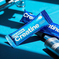 Capsules monohydrate de créatine avec impression personnalisée poudre de protéine sac de fermeture arrière pochette d'oreiller sac monohydrate de créatine
