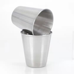 แก้วช็อตสแตนเลส 18/8 SUS304 ขนาด <span class=keywords><strong>2</strong></span>.5 ออนซ์ 70 มล. แก้วโลหะขนาดเล็ก ใช้ซ้ำได้ สำหรับวิสกี้ เหล้า และแคมป์ปิ้ง - Product Image 4