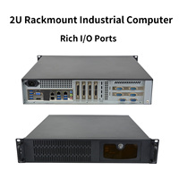 Ordinateur industriel en rack 2U, processeur I3 I5 I7 I9 12e/13e/14e génération, 4 ports LAN, 16 ports COM RS232, PCIe4.0, serveur industriel, PC routeur, Pfsense