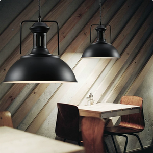 Lámpara Colgante Industrial Estilo Americano, Lámpara de Hierro para Restaurante/Bar/Cafetería/Ático, Lámpara Colgante Vintage para Decoración del Hogar - Product Image 2