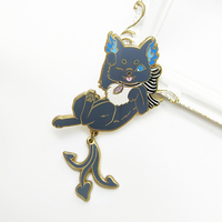 Personnage de TV et de film d'anime 6 couleurs plaqué or personnalisé pour insigne de broche en métal émaillé dur
