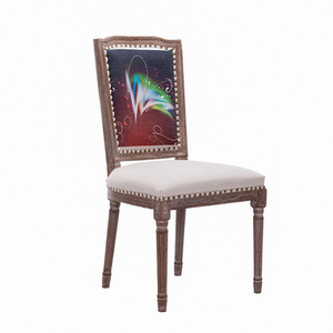Sedia da pranzo in legno massello stile nordico sedie retrò europeo Hotel <span class=keywords><strong>bar</strong></span> <span class=keywords><strong>bar</strong></span> retrò sedie da pranzo retrò - Product Image 4