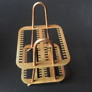 Seeking Excellence Copper Staining Rack 30-Slide <b>Microscope</b> Slide Holder Lab Equipment - Product Image 4