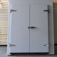 Puerta de Refrigeración con Panel Metálico Completo, Puerta Resistente a Impactos para Almacenamiento en Frío en Proyectos de Refrigeración Comercial