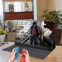 Extensor de pantalla de ordenador portátil de fábrica Dual 15,6 pulgadas 1080P Monitores de pantalla Led Monitor DE JUEGOS DE PANTALLA portátil para ordenador portátil