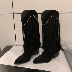 Over <span class=keywords><strong>Boots</strong></span> Chaussures pour femmes Nouvelle collection Bottes longues imperméables à la pluie pour l'extérieur Vente saisonnière sur des bottes longues - Product Image 5