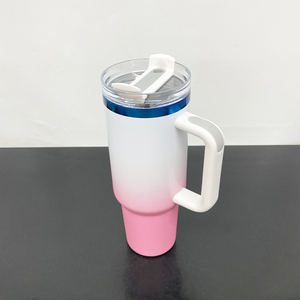 USA RTS 40oz grande capacità Ombre Mix colore polvere blu placcato Tumbler avventura Camper tazza <span class=keywords><strong>da</strong></span> caffè bottiglia di acqua per stampa Laser - Product Image 6