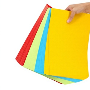 Papel de Colores Brillantes para Manualidades, Papel Offset de Colores, Cartulina Bristol, Papel para Manualidades con Excelente Fluidez y Superficie Lisa - Product Image 1