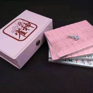 Mini fichas de Mahjong, 24 Uds., juego de viaje portátil, material de melamina para juegos de cartas de ajedrez, uso Universal, origen de China - Product Image 3