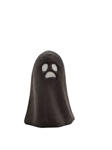 Figura de Fantasma de Halloween de Papel Reciclado - Product Image 1