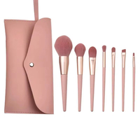 Pinceaux de maquillage pour filles, design tendance, haute qualité, fabrication en usine, application efficace, ensemble de pinceaux à paupières Glam Blend