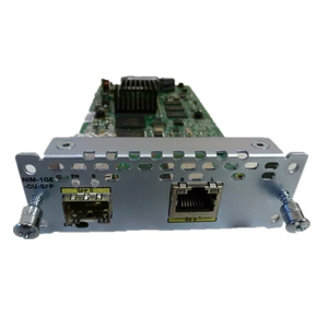 โมดูลเราเตอร์บริการแบบรวมซีรีส์ C4000 ของซิสโก้ รุ่น NIM-2GE-CU-SFP คุณภาพดี พร้อมพอร์ต Gigabit Ethernet WAN 2 พอร์ต - Product Image 1