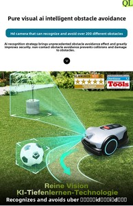 Nouvelle Tendance 2026 : Tondeuse Robot Sans Fil avec Vision IA et Navigation GPS RTK pour Grand Jardin de 3000m² - R3000 Vision IA Précise - Product Image 2