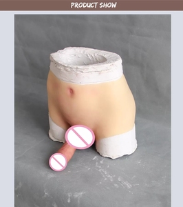 دسار شعور حقيقي للنساء والرجال سيليكون السائل يمكن ارتداؤها القضيب الصلبة داخل دسار حجم كبير لعبة للنساء قضيب واقعي - Product Image 6