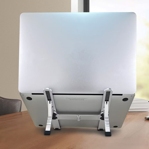 Soporte Elevador para Portátil, Soporte para Tablet, 6 Ángulos Ajustables, Aluminio Ergonómico, Plegable, Portátil, para Escritorio, para Dispositivos de 9.7-16'' - Product Image 3