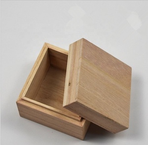 <span class=keywords><strong>Caja</strong></span> de té de madera cuadrada sin terminar, <span class=keywords><strong>caja</strong></span> de cerámica de porcelana de madera - Product Image 6