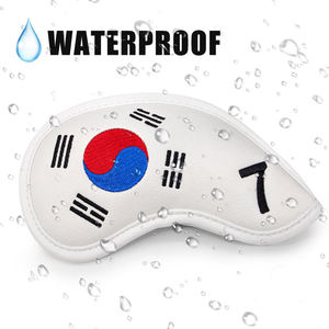 Golf <b>Head</b> <b>Covers</b> Korea Patriotism Golf <b>Head</b> <b>Covers</b> Set for Golf Iron Headcovers - Product Image 3