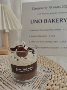 Diy Ice Cream Style Best Luxury Fruits Shape Scented <b>Candle</b> Ice Cream Cone Dessert Handmade Soy Wax <b>Candle</b> with Glass Jar - Product Image 2