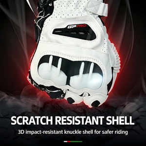 Gants de course <span class=keywords><strong>moto</strong></span> <span class=keywords><strong>GP</strong></span> <span class=keywords><strong>Pro</strong></span> édition limitée, dernières versions, en cuir véritable, avec protections rigides, compatibles écran tactile, pour motocross - Product Image 3