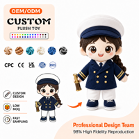 Fabricant de jouets en peluche personnalisés, figurines en peluche, rembourrage en coton, jouet en peluche pour souvenir ou cadeau