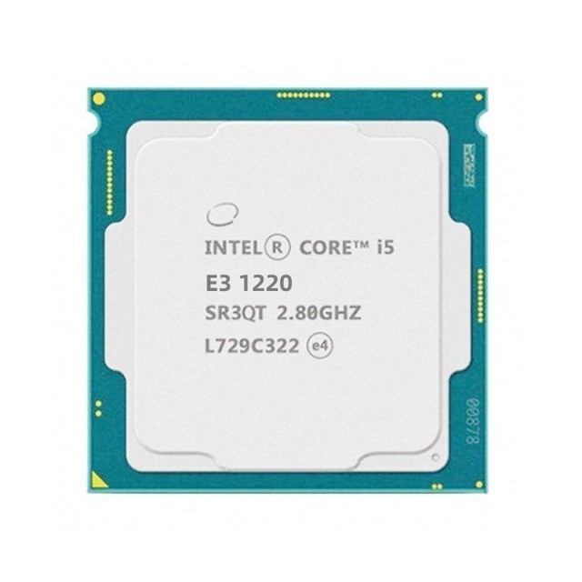 Xeon Cpu E3-1220 Xeon E3 1230 1240 1270 1280 1290 1225 1245 Quad-Core CPU Processor