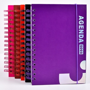 Longorgeous Logo personnalisé A5 A6 étudiant école cahier à spirale journaux et planificateurs nouvel an journal <span class=keywords><strong>2023</strong></span> <span class=keywords><strong>Agenda</strong></span> - Product Image 1