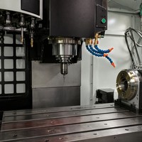 Centre d'usinage vertical CNC VMVL1165S DRC Machinery avec broche BT50 6000 tr/min, axe Z à glissières pour coupes lourdes