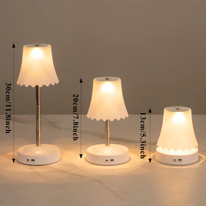 Lampu Meja Sensor Gerak Modern Isi Ulang RGB, Lampu Meja Tinggi Dapat Disesuaikan, Lampu LED Malam untuk Ruang Tamu, Kamar Tidur, dan Samping Tempat Tidur - Product Image 3