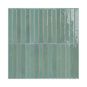 Piastrelle Pre-Tagliate Graz Sage 35 X 35 Cm Finitura Lucida Bordi Irregolari - Product Image 4