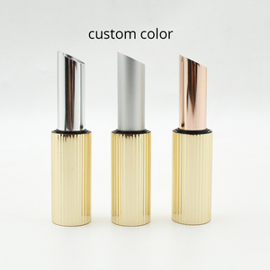 Chất lượng cao ren Vòng nhôm Son môi ống bơm lại từ mỹ phẩm bao bì Lip Balm trường hợp tùy chỉnh thiết kế mới - Product Image 4