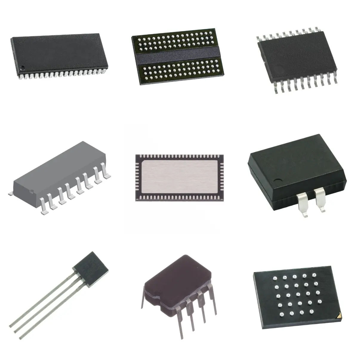 Komponen elektronik Chip IC sirkuit terintegrasi desain Ic sirkuit terintegrasi AO3400