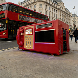 Cabine téléphonique préfabriquée <span class=keywords><strong>de</strong></span> nouvelle conception durable, utilisation commerciale, projet commercial, <span class=keywords><strong>location</strong></span> <span class=keywords><strong>de</strong></span> <span class=keywords><strong>maison</strong></span> - Product Image 4