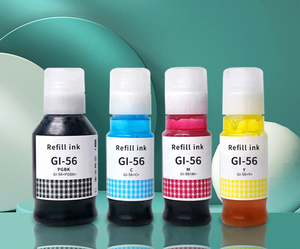 หมึกรีฟิล GI56หมึกพิกเมนต์เข้ากันได้จากโรงงานสำหรับ Canon MAXIFY GX6050 GX6040 GX7040เครื่องพิมพ์ GX7050 - Product Image 1