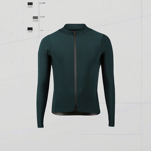 Maillot de cyclisme unisexe pour adultes, personnalisable, imprimé, respirant, à séchage rapide, manches longues - Product Image 2