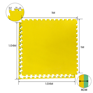 Tapis de puzzle emboîtable LINYIQUEEN, antidérapant, absorbant les chocs, pour l'entraînement au karaté, au taekwondo, au <span class=keywords><strong>judo</strong></span>, aux arts martiaux, au <span class=keywords><strong>dojo</strong></span> - Product Image 1