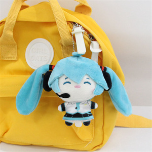 Vente en gros de poupées en peluche Miku de 10 à 16 cm, porte-clés, jouets en peluche - Product Image 4