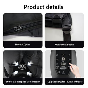 Bottes de récupération à compression d'air rapide pour <span class=keywords><strong>drainage</strong></span> <span class=keywords><strong>lymphatique</strong></span> DVT, système de massage des jambes, machine de massage <span class=keywords><strong>lymphatique</strong></span> - Product Image 4