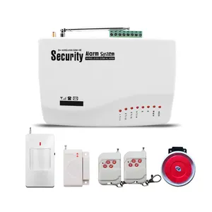 433MHz GSM Wireless Home Security Alarm System Detector de intrusão assaltante com controle remoto para sistemas de alarme casa segurança