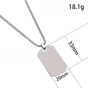 Ywyougang Collana di Perle Ottagonale Personalizzata, Nuova e Creativa, Placcata in Oro Rosa/Argento, Catena in Acciaio Inossidabile, <span class=keywords><strong>Regalo</strong></span> <span class=keywords><strong>per</strong></span> Anniversario - Product Image 6