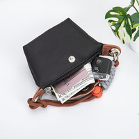 Dompet Wanita 2026 Baru, Penutup Ritsleting Lembut, Sederhana, Modis, Mini, Tempat Kartu, Warna-Warni, Tas Dumpling PU