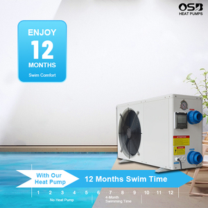 Pompe à chaleur <span class=keywords><strong>solaire</strong></span> électrique pour <span class=keywords><strong>piscine</strong></span> R32 220V 35KW, chauffe-eau pour <span class=keywords><strong>piscine</strong></span>, pour hôtel et usage domestique, sans réservoir, application intelligente - Product Image 6