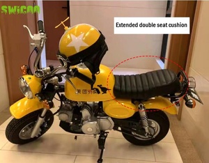 <span class=keywords><strong>Selle</strong></span> en cuir haute performance étendue et améliorée pour Honda Z50 Z50J <span class=keywords><strong>50cc</strong></span> Monkey Bike - Product Image 5